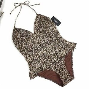 GUESS Leopard One-piece Swimsuit